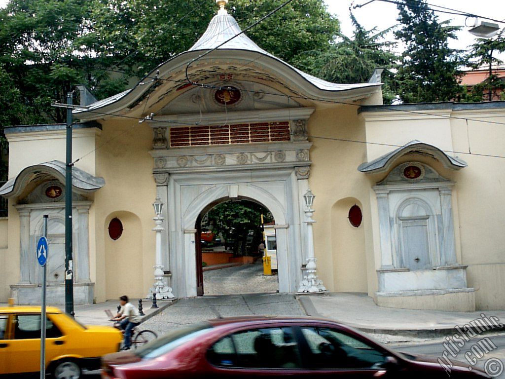 View of Gulhane district in Istanbul city of Turkey.
