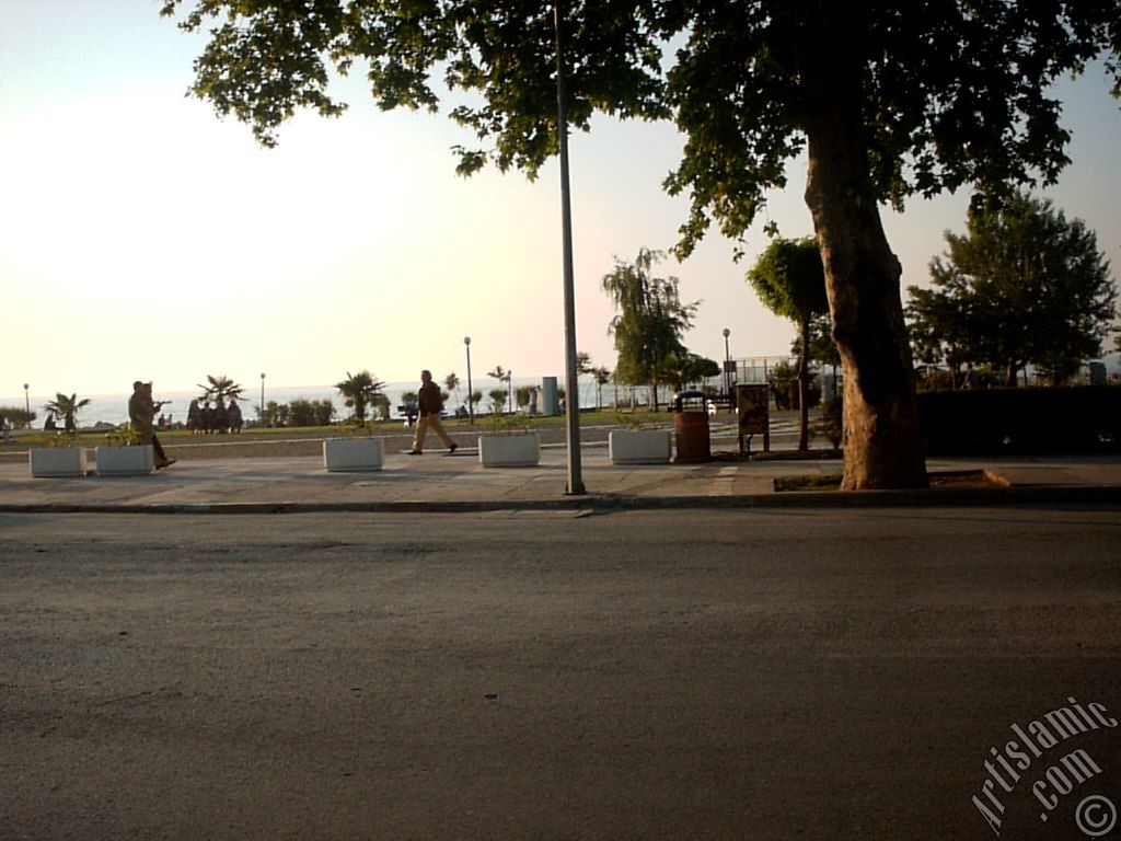 View of Yalova city in Turkey.
